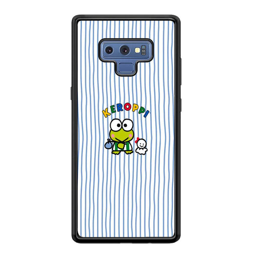 Keroppi Waving Line Wallpaper Samsung Galaxy Note 9 Case-Oxvistore