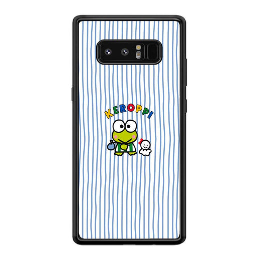 Keroppi Waving Line Wallpaper Samsung Galaxy Note 8 Case-Oxvistore