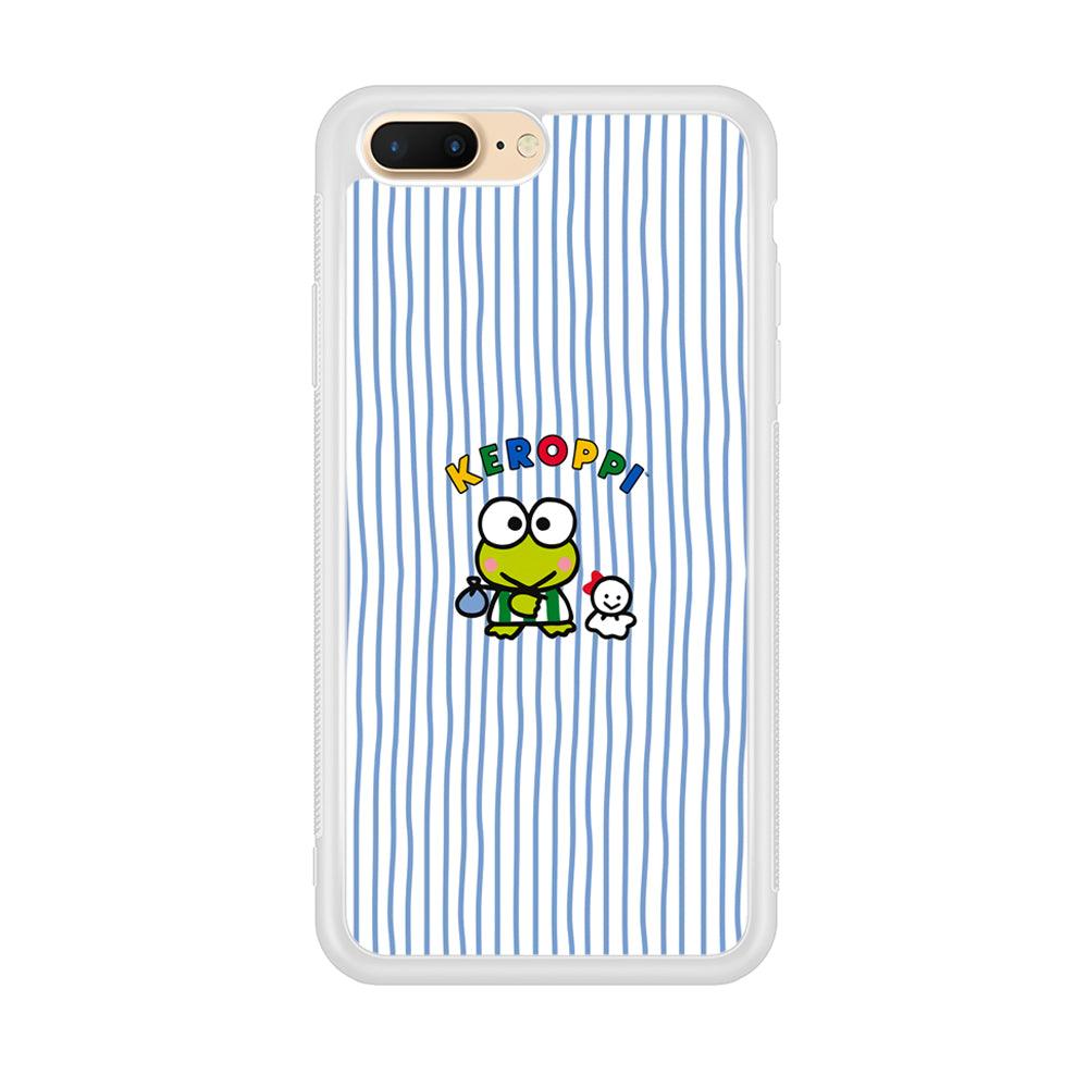 Keroppi Waving Line Wallpaper iPhone 7 Plus Case-Oxvistore