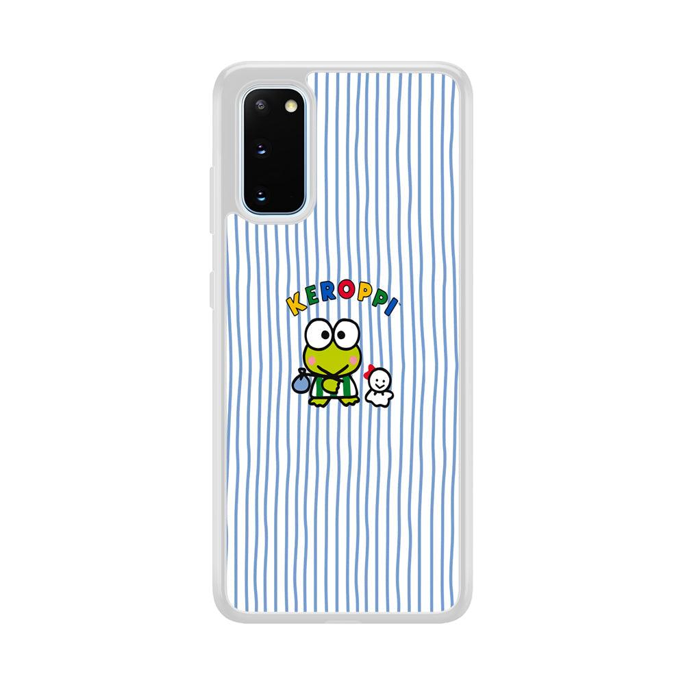 Keroppi Waving Line Wallpaper Samsung Galaxy S20 Case-Oxvistore