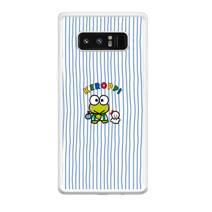 Keroppi Waving Line Wallpaper Samsung Galaxy Note 8 Case-Oxvistore