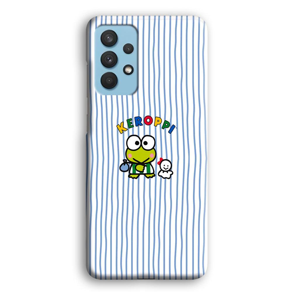 Keroppi Waving Line Wallpaper Samsung Galaxy A32 Case-Oxvistore