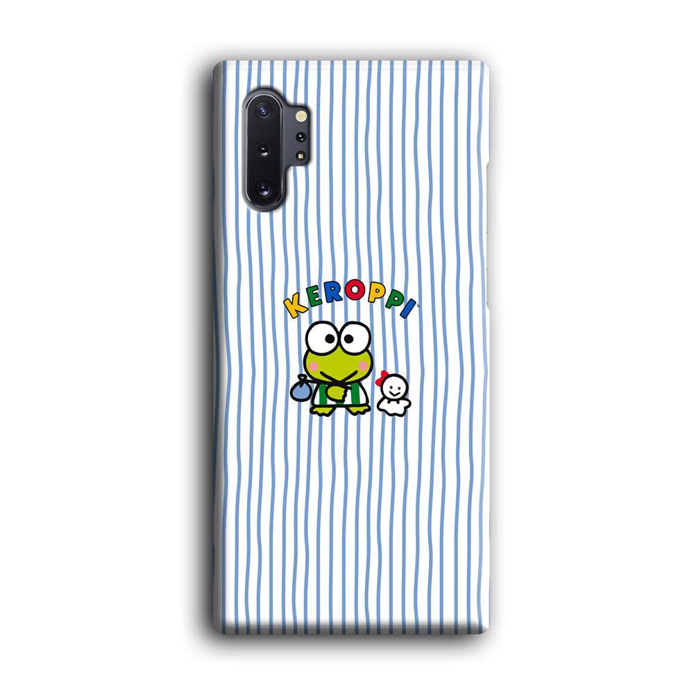 Keroppi Waving Line Wallpaper Samsung Galaxy Note 10 Plus Case-Oxvistore