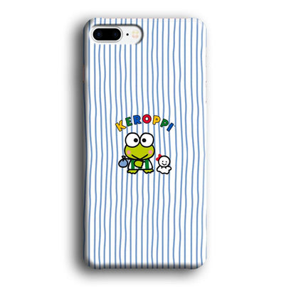 Keroppi Waving Line Wallpaper iPhone 8 Plus Case-Oxvistore