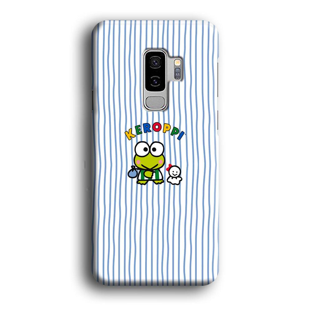 Keroppi Waving Line Wallpaper Samsung Galaxy S9 Plus Case-Oxvistore