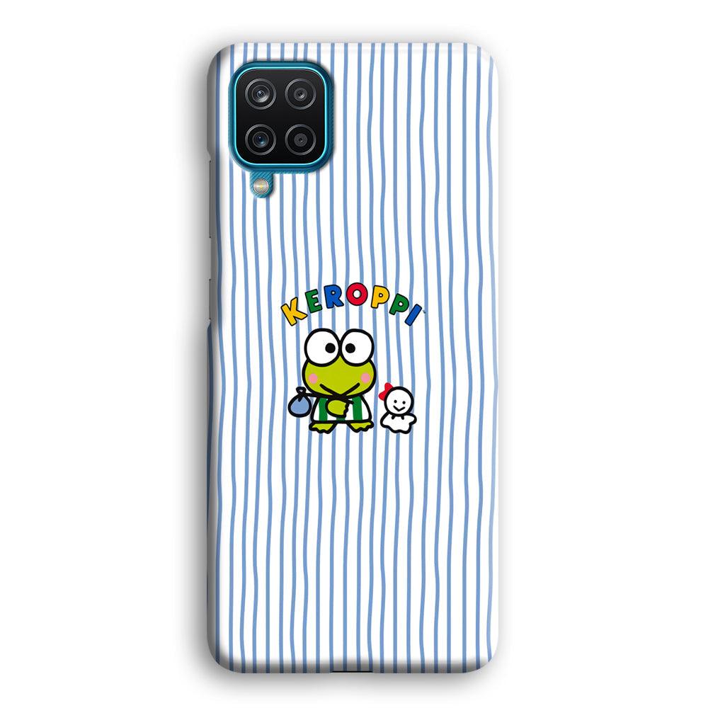 Keroppi Waving Line Wallpaper Samsung Galaxy A12 Case-Oxvistore