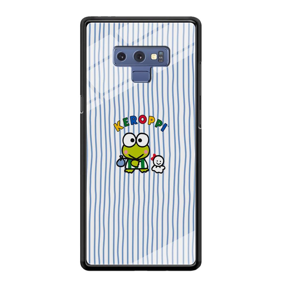 Keroppi Waving Line Wallpaper Samsung Galaxy Note 9 Case-Oxvistore