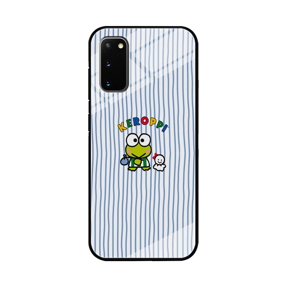 Keroppi Waving Line Wallpaper Samsung Galaxy S20 Case-Oxvistore