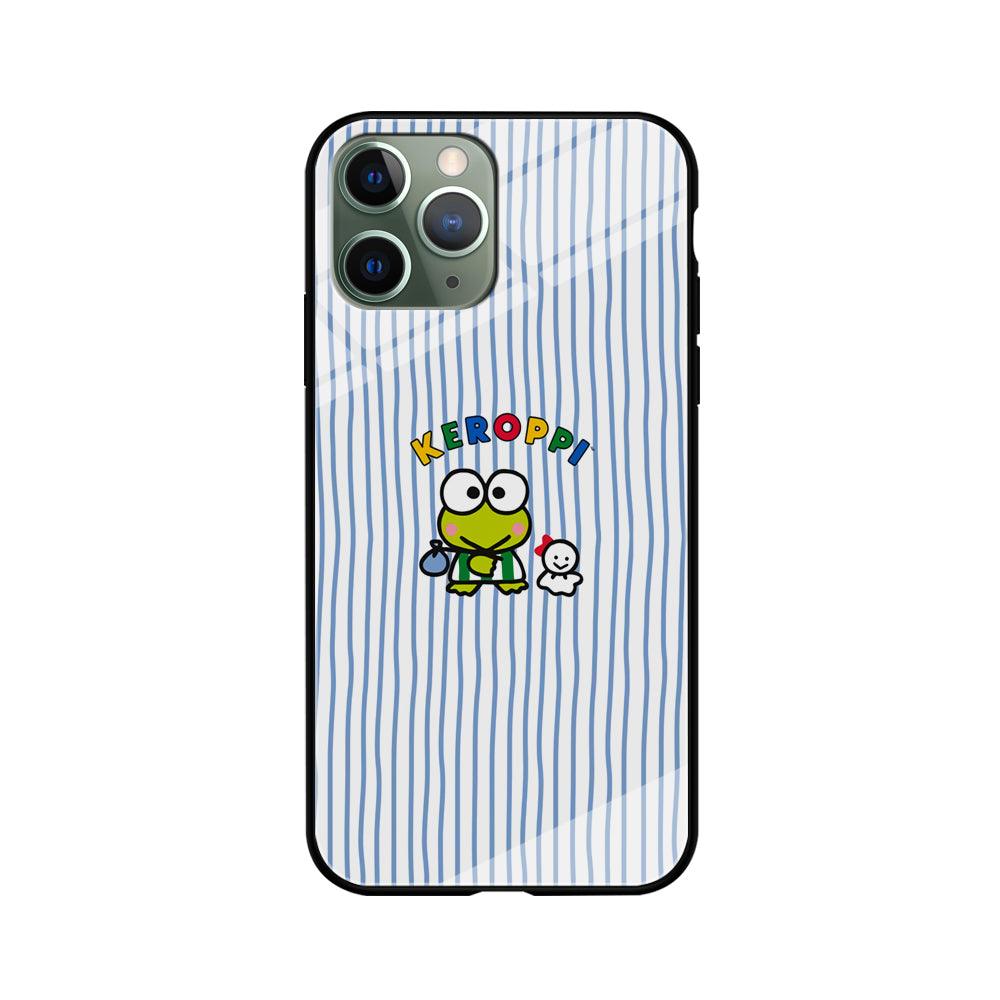 Keroppi Waving Line Wallpaper iPhone 11 Pro Case-Oxvistore