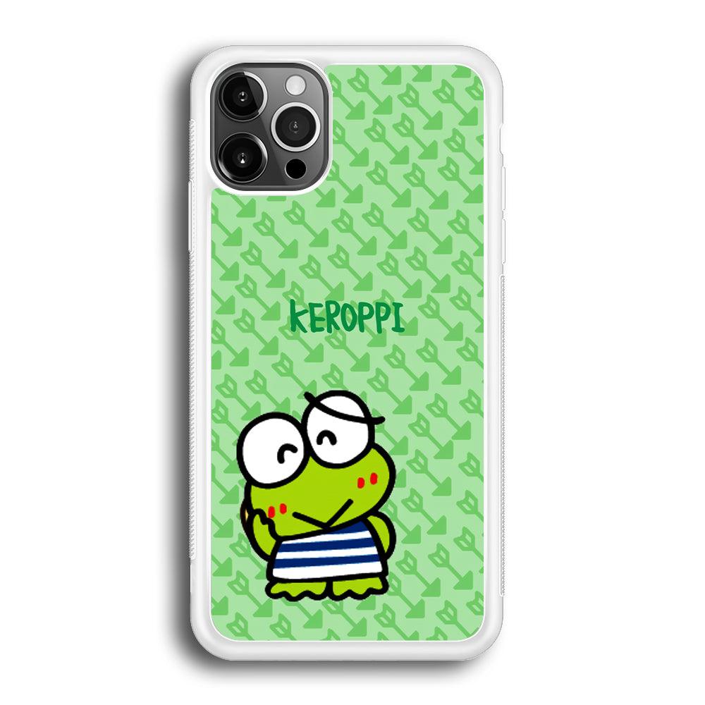 Keroppi on Forgiving Face iPhone 12 Pro Max Case-Oxvistore