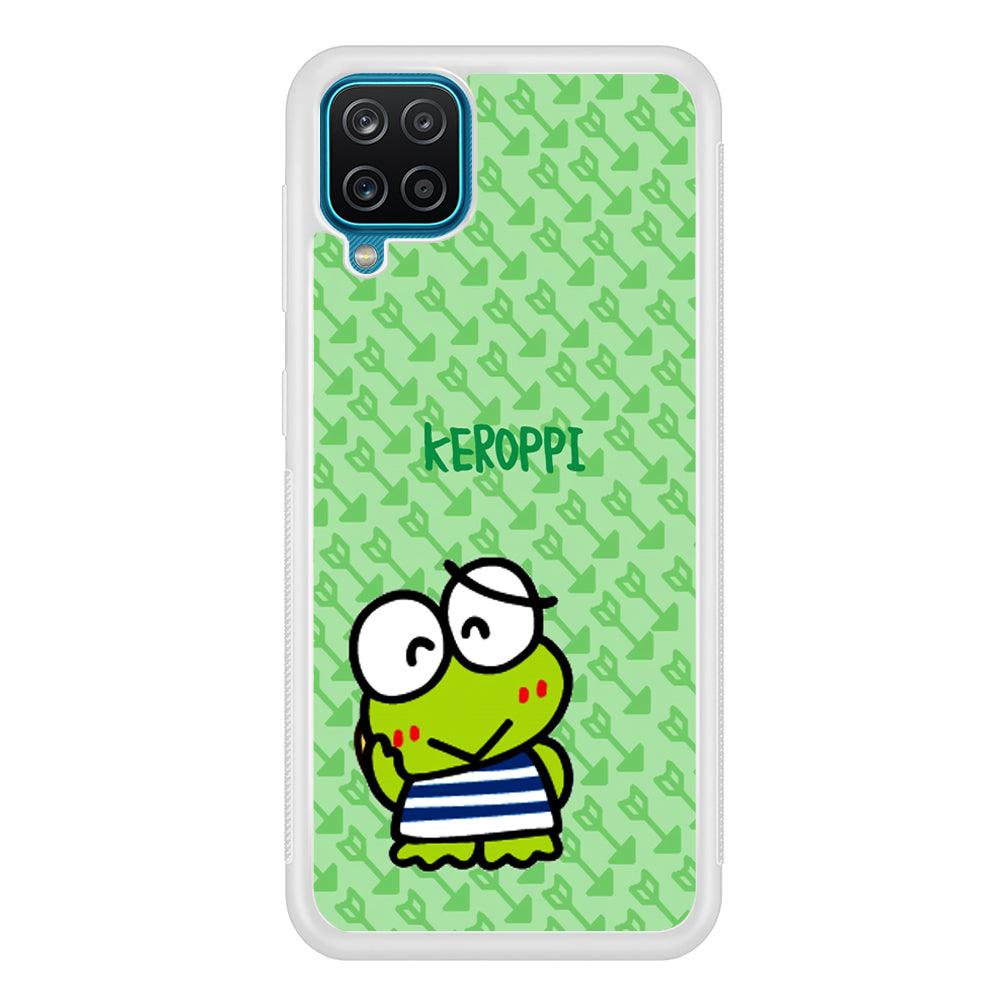 Keroppi on Forgiving Face Samsung Galaxy A12 Case-Oxvistore