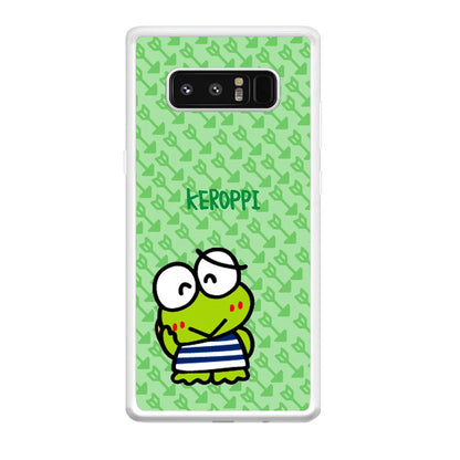 Keroppi on Forgiving Face Samsung Galaxy Note 8 Case-Oxvistore