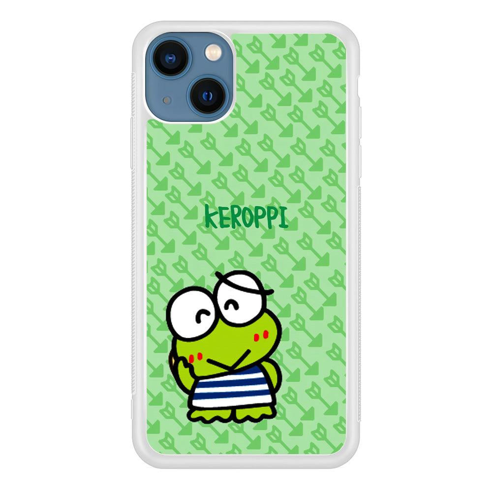 Keroppi on Forgiving Face iPhone 13 Case-Oxvistore