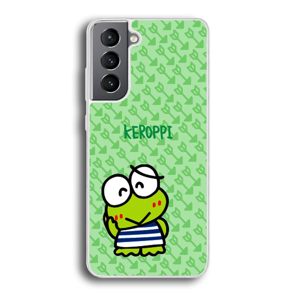 Keroppi on Forgiving Face Samsung Galaxy S21 Case-Oxvistore