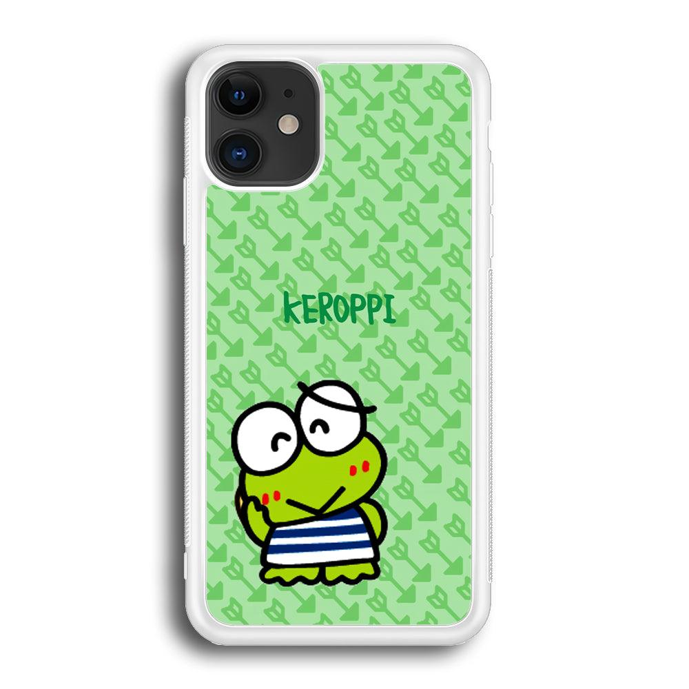 Keroppi on Forgiving Face iPhone 12 Case-Oxvistore