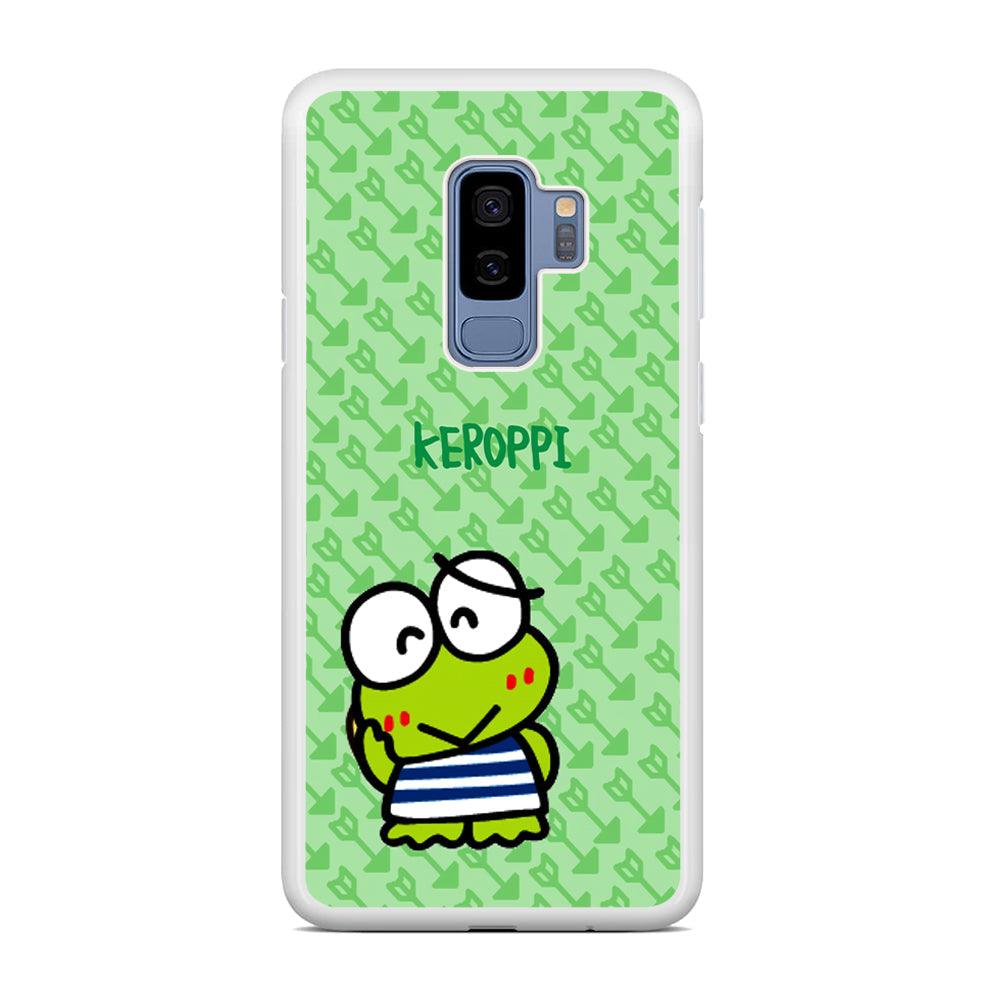 Keroppi on Forgiving Face Samsung Galaxy S9 Plus Case-Oxvistore