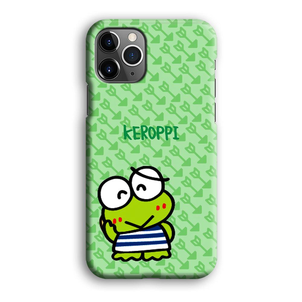 Keroppi on Forgiving Face iPhone 12 Pro Case-Oxvistore