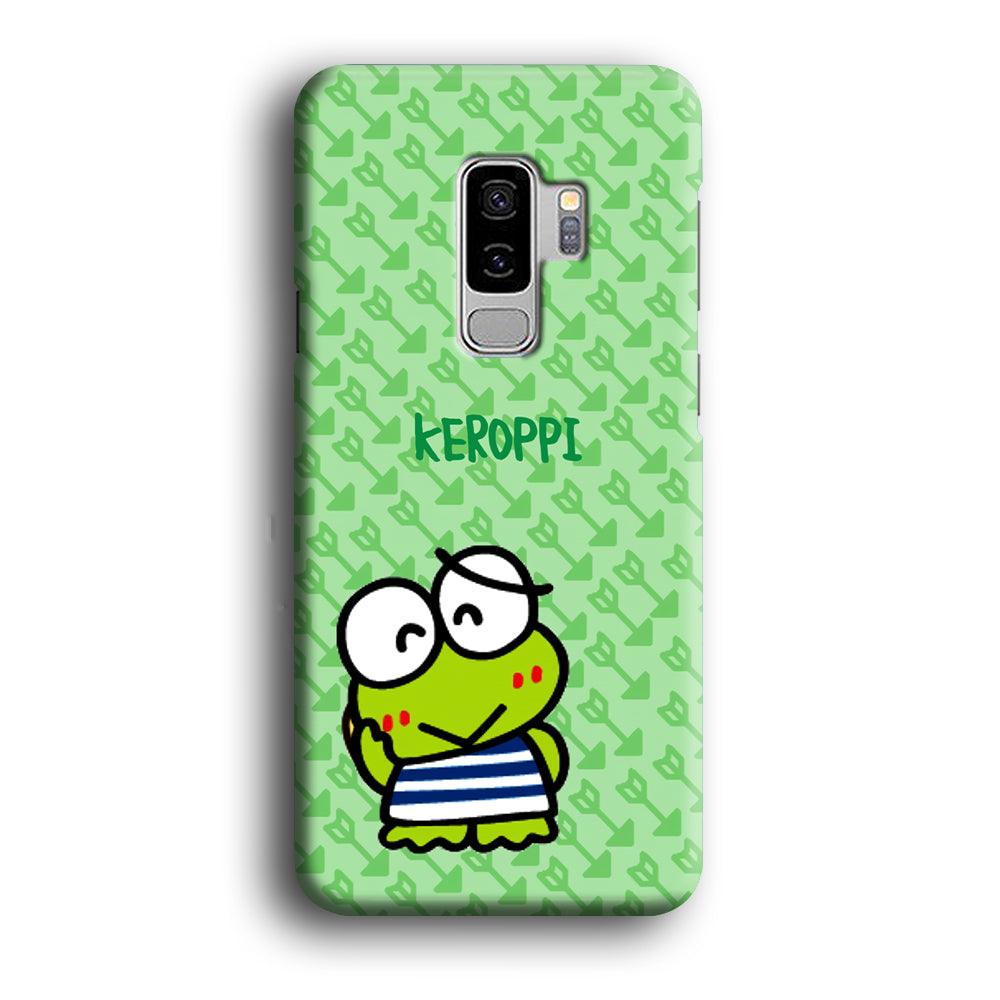 Keroppi on Forgiving Face Samsung Galaxy S9 Plus Case-Oxvistore