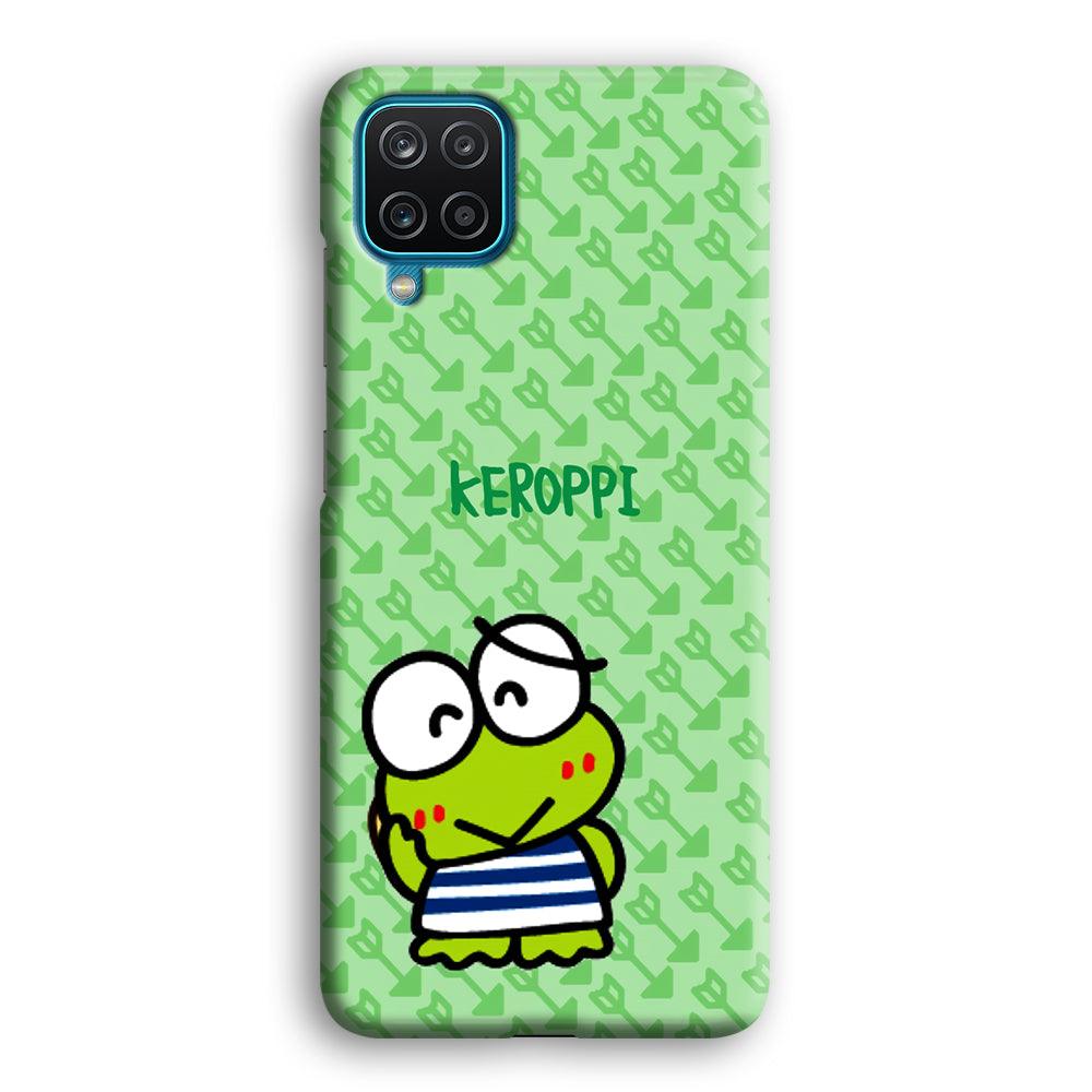 Keroppi on Forgiving Face Samsung Galaxy A12 Case-Oxvistore