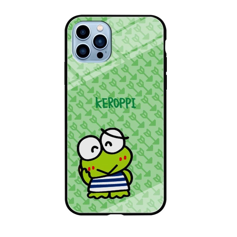 Keroppi on Forgiving Face iPhone 12 Pro Case-Oxvistore