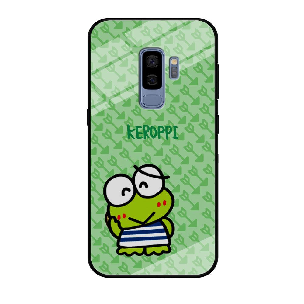 Keroppi on Forgiving Face Samsung Galaxy S9 Plus Case-Oxvistore