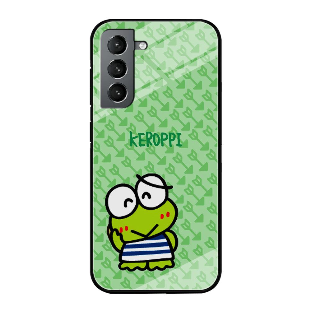 Keroppi on Forgiving Face Samsung Galaxy S21 Case-Oxvistore