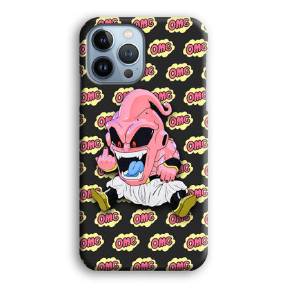 Kid Buu OMG Word Patern iPhone 15 Pro Case-Oxvistore