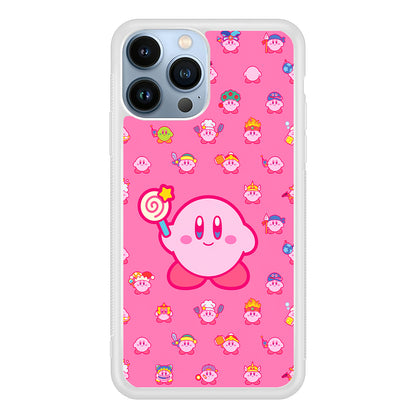 Kirby and His Transformation Forms 2D Rubber Phone Case