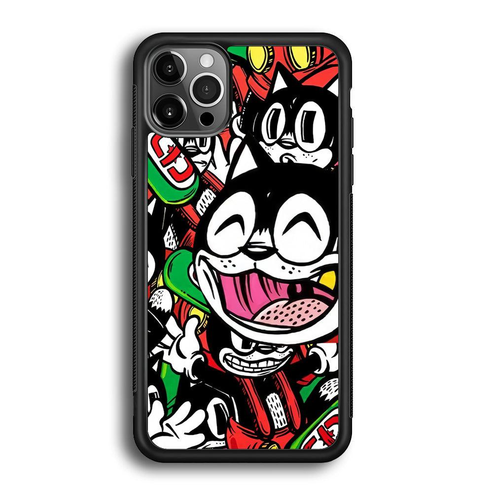 Kitty Club Party Phone iPhone 12 Pro Case-Oxvistore