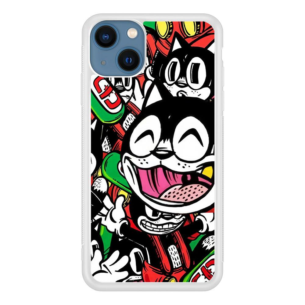 Kitty Club Party iPhone 15 Plus Case-Oxvistore