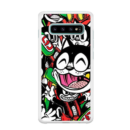 Kitty Club Party Samsung Galaxy S10 Plus Case-Oxvistore