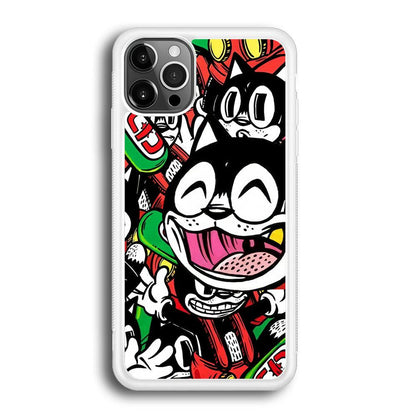 Kitty Club Party Phone iPhone 12 Pro Case-Oxvistore