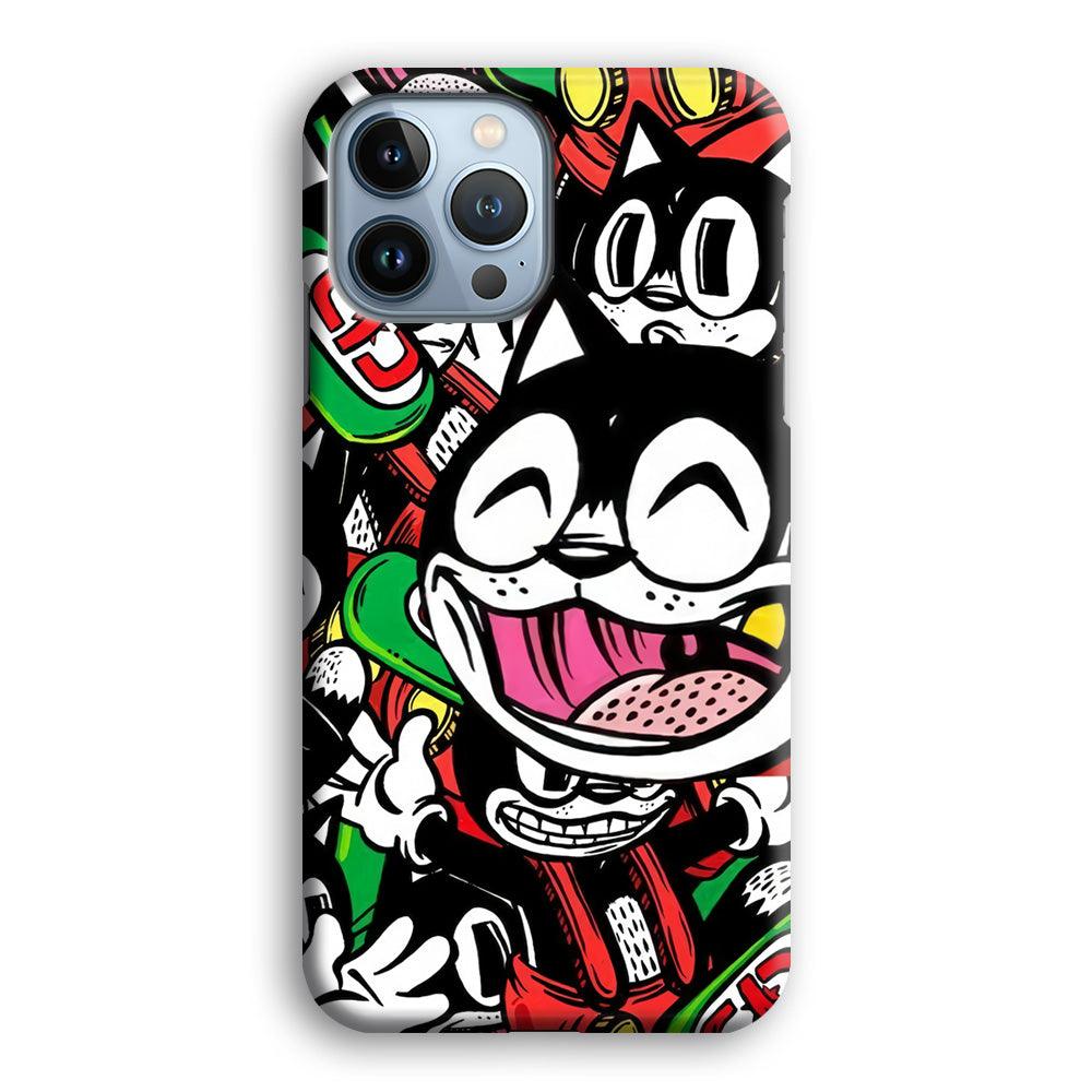 Kitty Club Party iPhone 15 Pro Case-Oxvistore