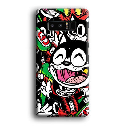 Kitty Club Party Samsung Galaxy Note 8 Case-Oxvistore