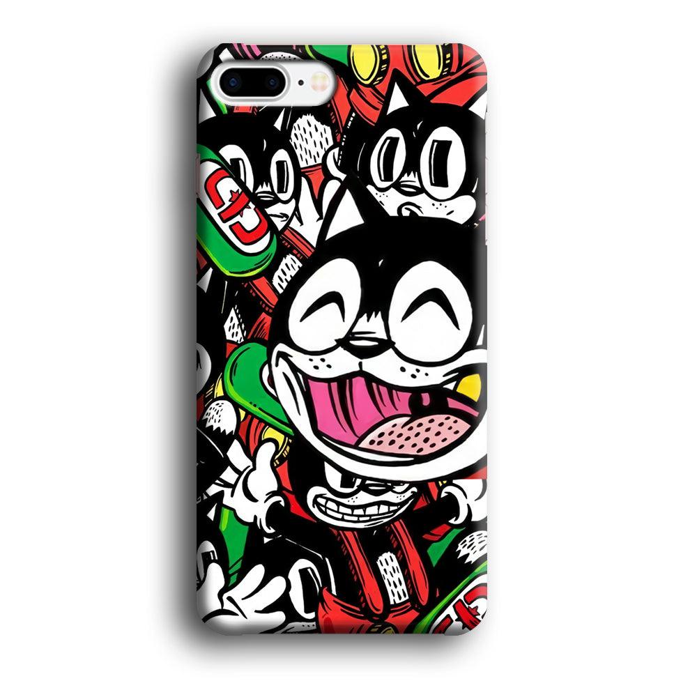 Kitty Club Party iPhone 7 Plus Case-Oxvistore