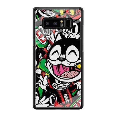 Kitty Club Party Samsung Galaxy Note 8 Case-Oxvistore