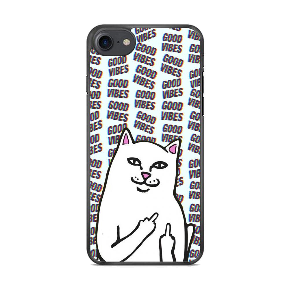 Kitty Good Vibes Campaign iPhone 8 Plus Case-Oxvistore