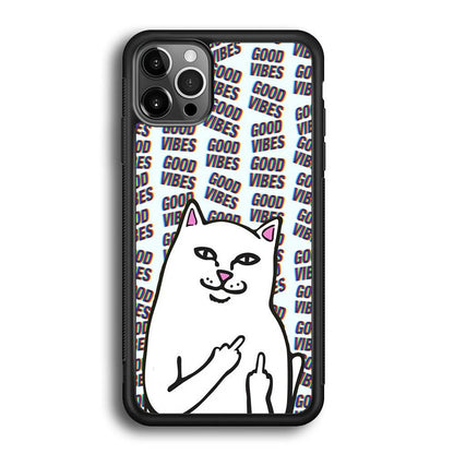 Kitty Good Vibes Campaign iPhone 12 Pro Max Case-Oxvistore