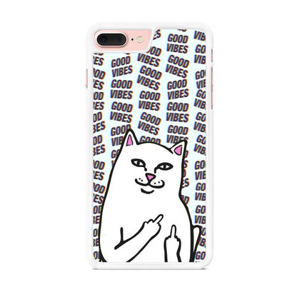 Kitty Good Vibes Campaign iPhone 7 Plus Case-Oxvistore