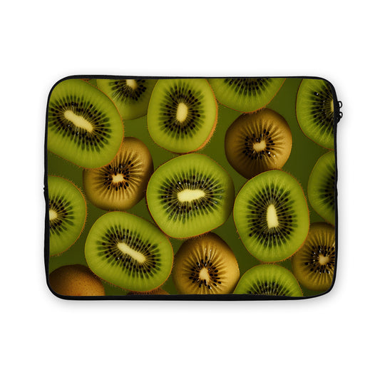 Kiwi Fruit Texture Laptop Sleeve Protective Cover