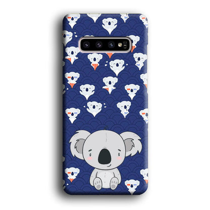 Koala Face of Happiness Samsung Galaxy S10 Case-Oxvistore