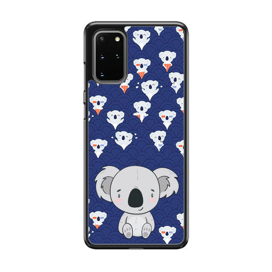 Koala Face of Happiness Samsung Galaxy S20 Plus Case-Oxvistore