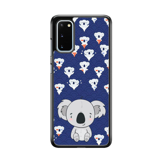 Koala Face of Happiness Samsung Galaxy S20 Case-Oxvistore