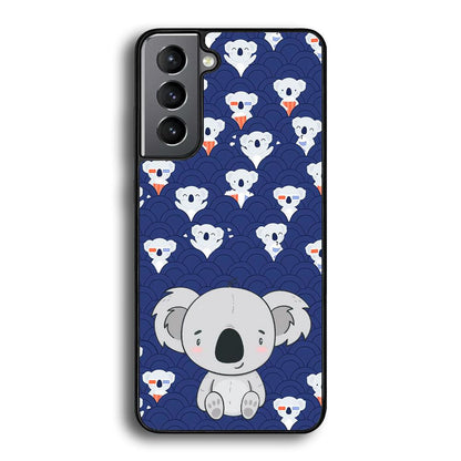 Koala Face of Happiness Samsung Galaxy S21 Case-Oxvistore