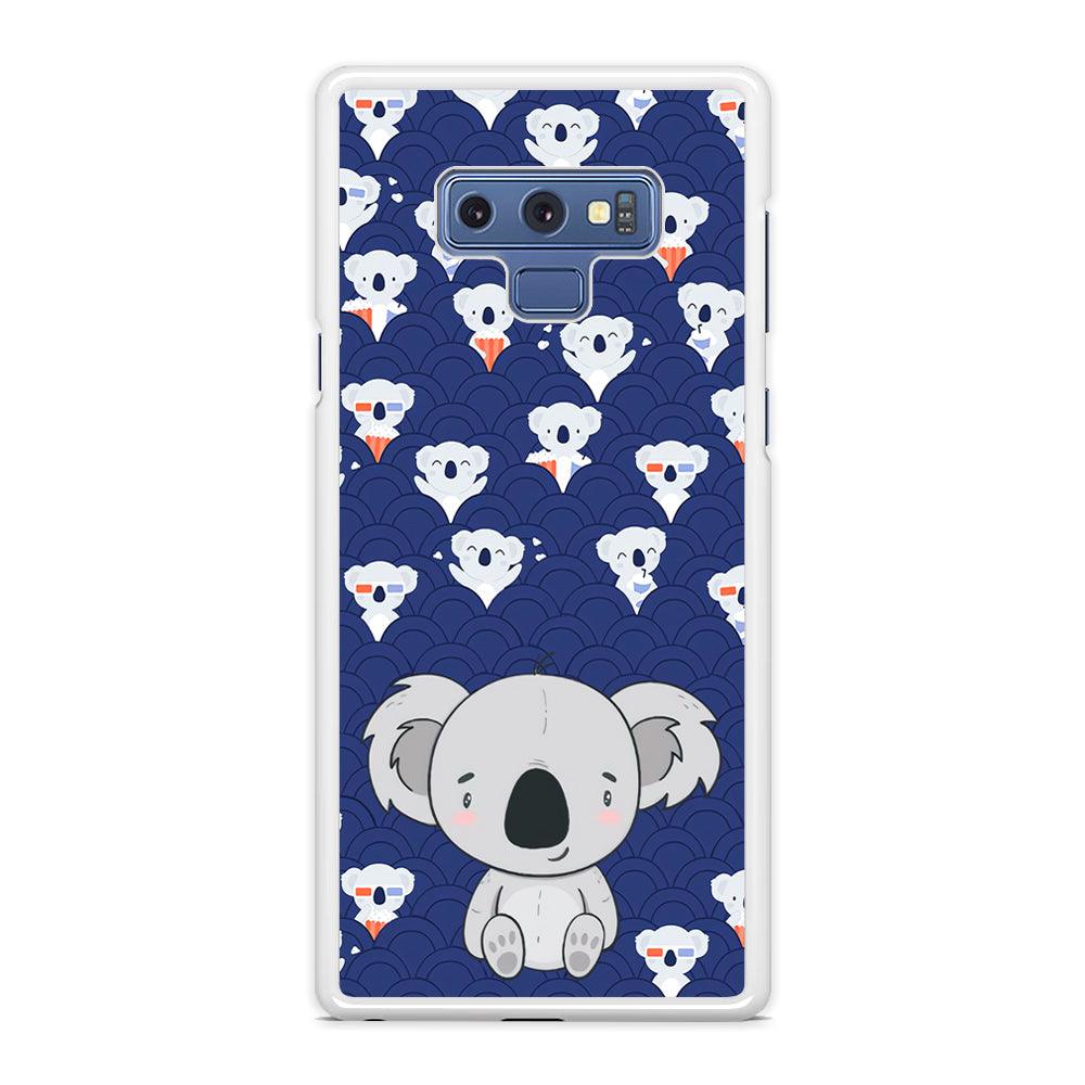 Koala Face of Happiness Samsung Galaxy Note 9 Case-Oxvistore