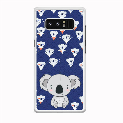 Koala Face of Happiness Samsung Galaxy Note 8 Case-Oxvistore