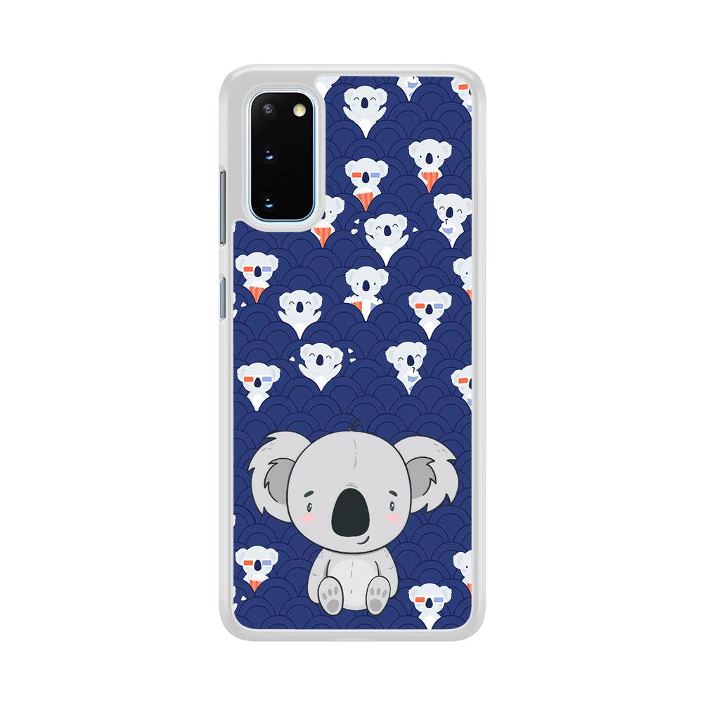 Koala Face of Happiness Samsung Galaxy S20 Case-Oxvistore