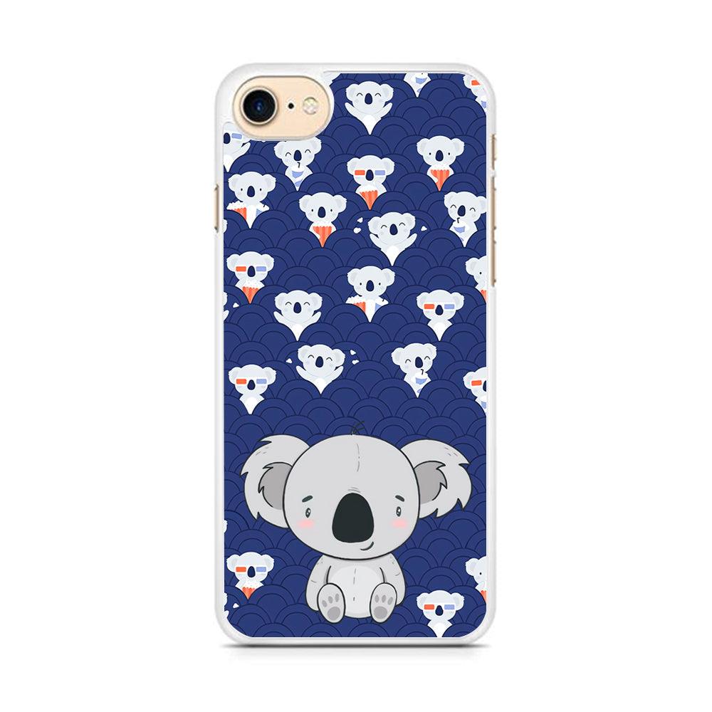 Koala Face of Happiness iPhone 8 Case-Oxvistore