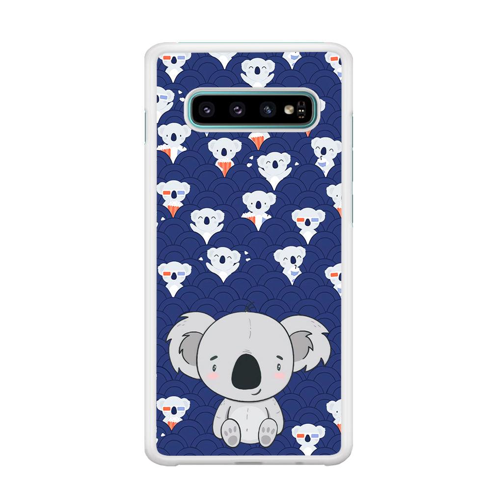 Koala Face of Happiness Samsung Galaxy S10 Case-Oxvistore