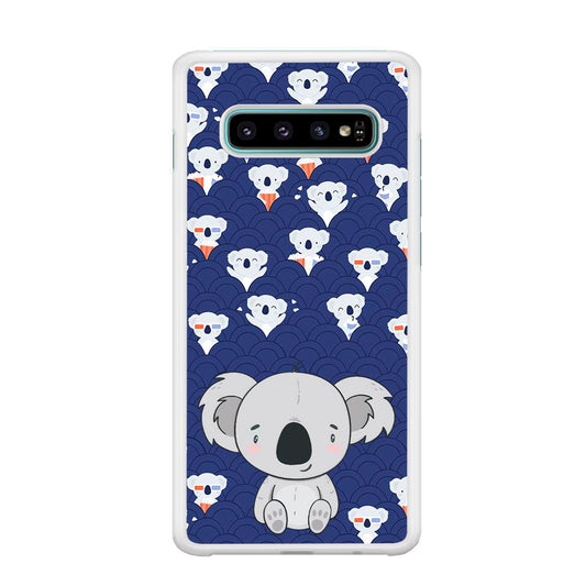 Koala Face of Happiness Samsung Galaxy S10 Plus Case-Oxvistore